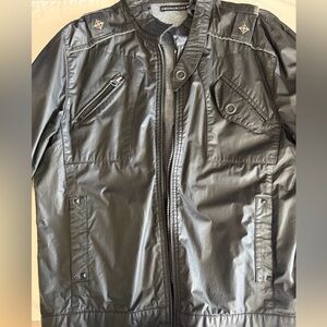 Monarchy Men's Black Military Jacket